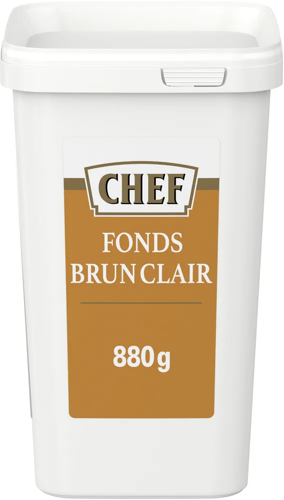 Fonds Brun Clair CHEF - Boîte de 880 g jusqu'à 44 L