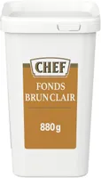 Fonds Brun Clair CHEF - Boîte de 880 g jusqu'à 44 L