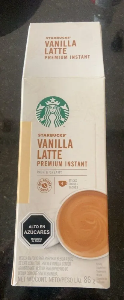 Vanilla latte