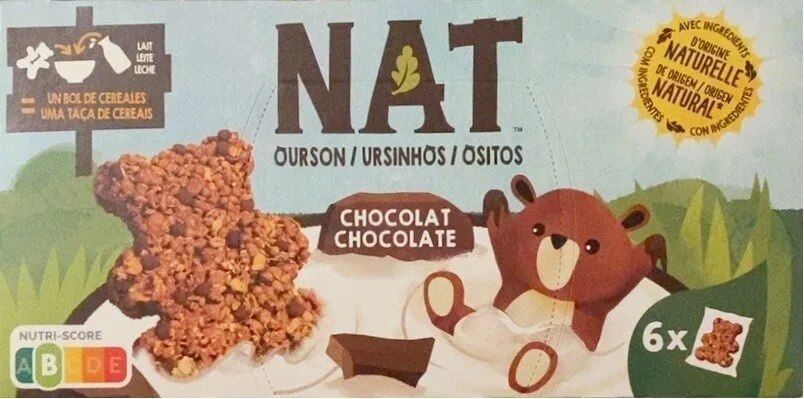 NAT ourson chocolat