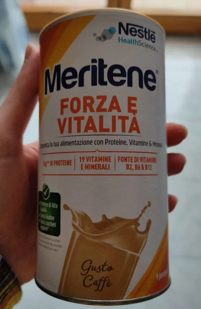Meritene forza e vitalità al caffè