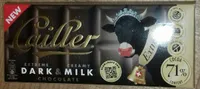 Cailler extreme dark & creamy milk