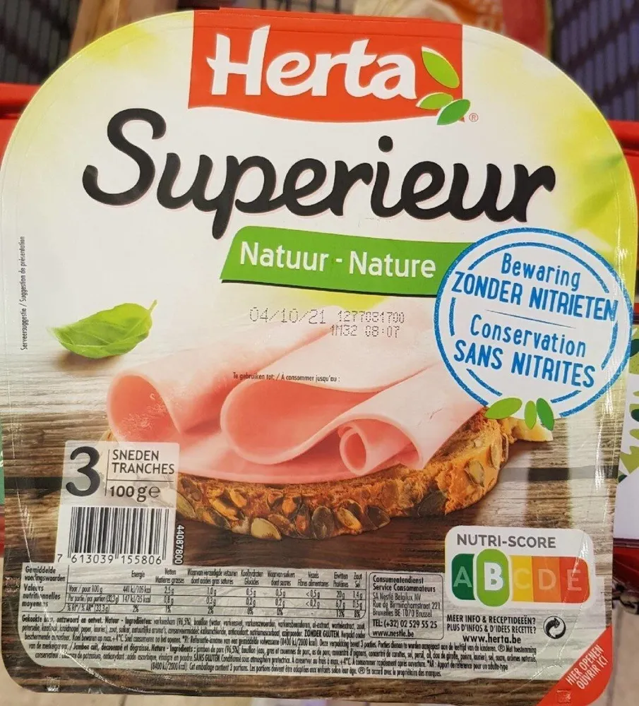 Jambon Supérieur nature