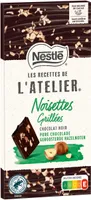 NESTLE L'ATELIER Noir Noisettes grillées 115g