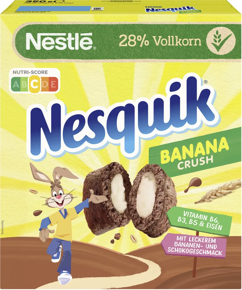 NESTLE NESQUIK BANANA CRUSH Cerealien
