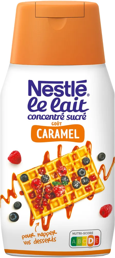 NESTLE Lait concentré sucré en tube Caramel 450g