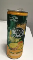 Perrier & juice piña y mango