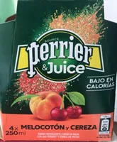 Perrier & juice melocoton y cereza