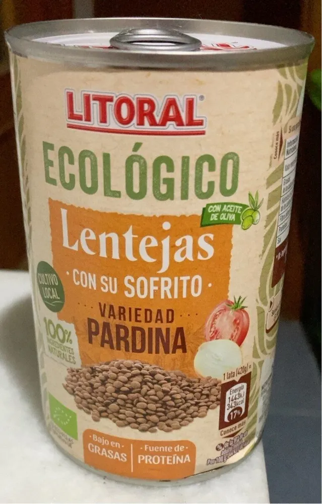Lentejas sofrito