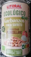 Litoral ecológico garbanzos con sofrito