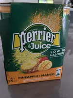Eau Perrier Ananas et mangue