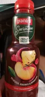 Granini sensation pêche ananas framboise