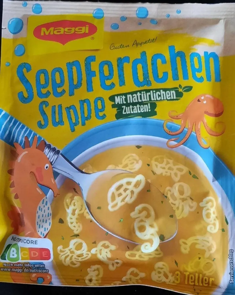 Seepferdchen Suppe
