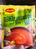 Tomatensuppe klassische mit Reis