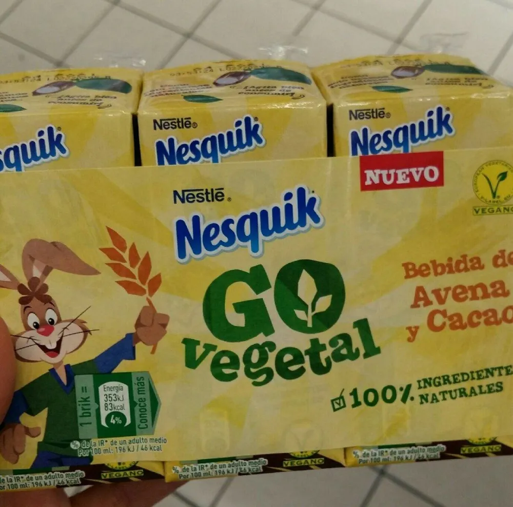 Nesquik go vegetal
