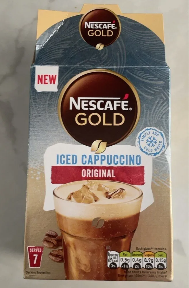 nescafe gold iced cappuccino