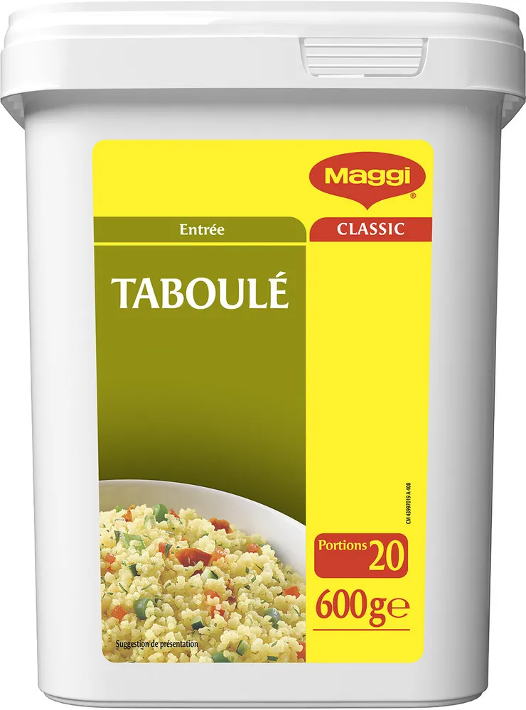 MAGGI Taboulé - Boîte de 600 g pour 20 portions