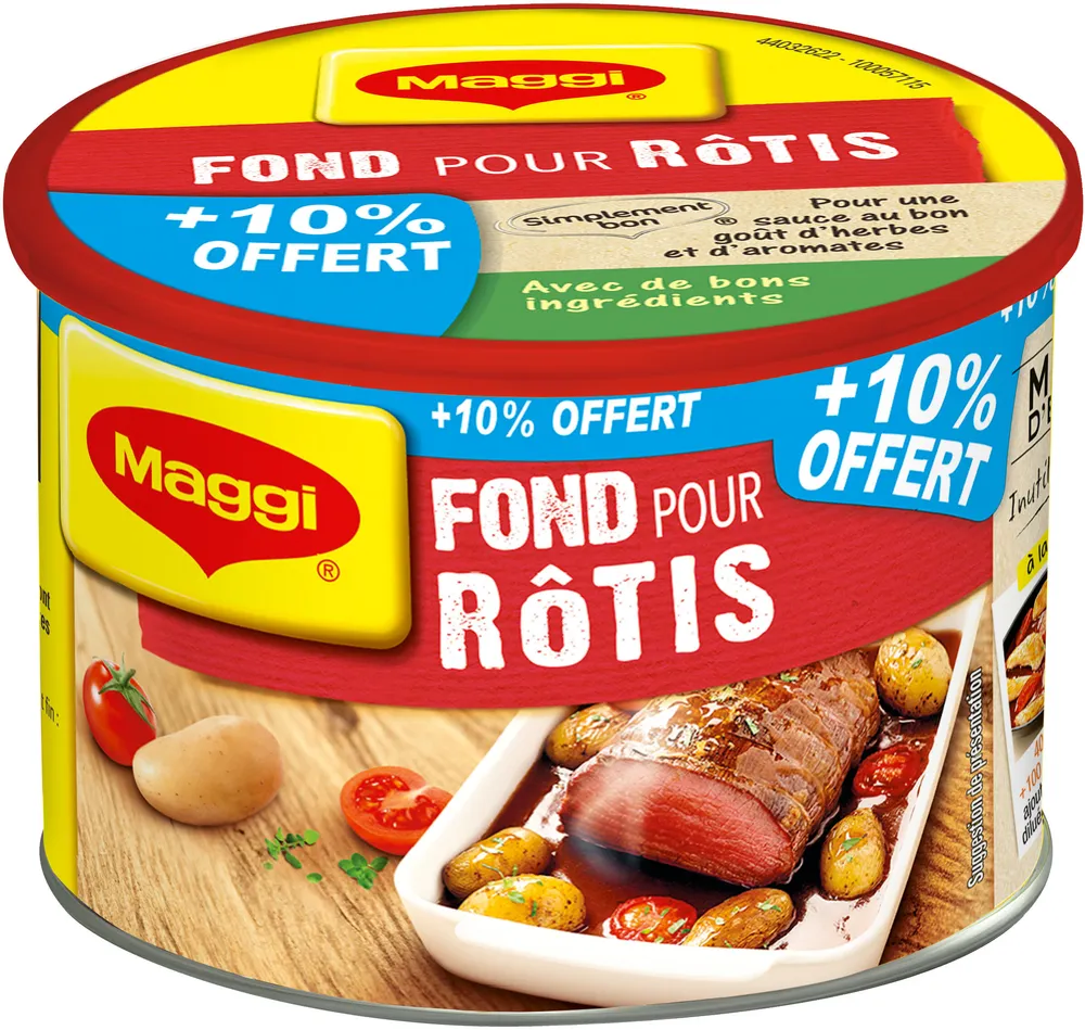 Fond pour rôtis boîte