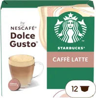 STARBUCKS By NESCAFE DOLCE GUSTO Caffe Latte 121.2g