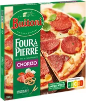 BUITONI FOUR A PIERRE Pizza surgelée Chorizo 330g