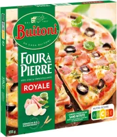 BUITONI FOUR A PIERRE Pizza surgelée Royale 335g