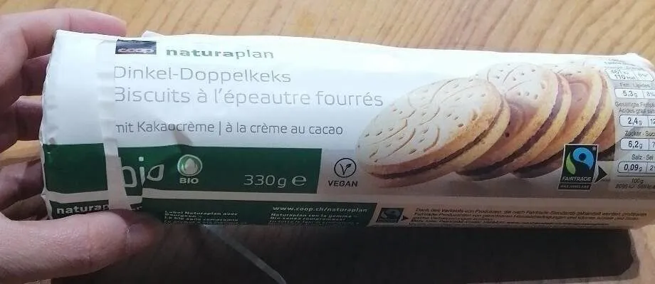 Biscuit à l'épautre fourrés