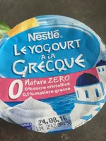 LE YOGOURT A LA GRECQUE Nature ZERO