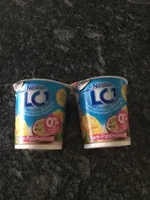 LC1 Yogourt doux maigre avec mangue, jus de fruit de la passion