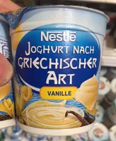 LE YOGOURT A LA GRECQUE VANILLE