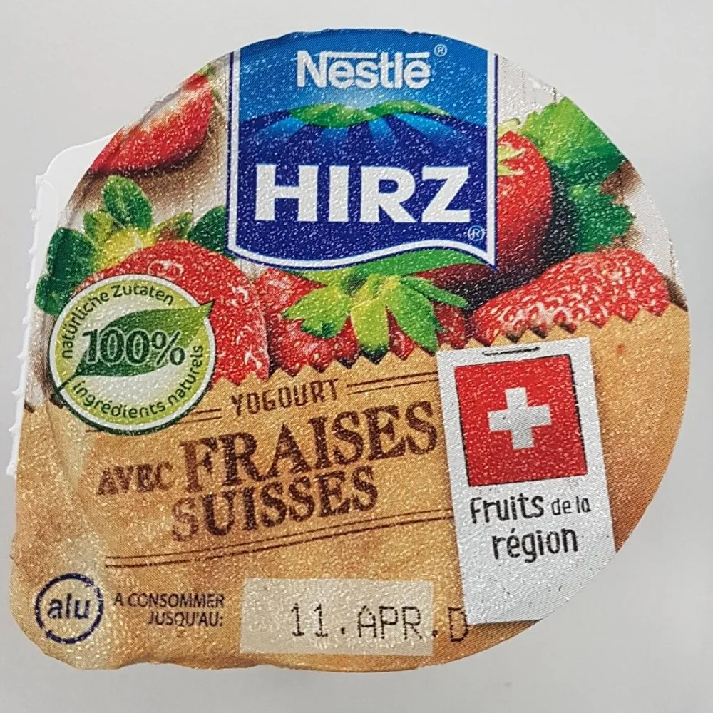 Yogourt fraise