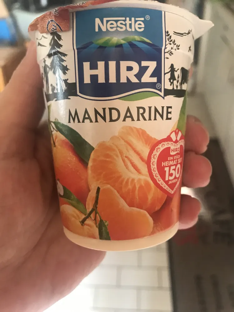 Yogourt Mandarine