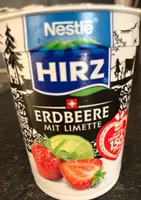 Hirz Yogourt fraise lime