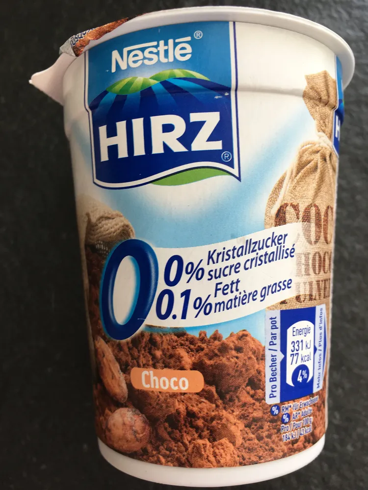 Hirz choco 0%