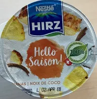 Yogourt ananas et noix de coco