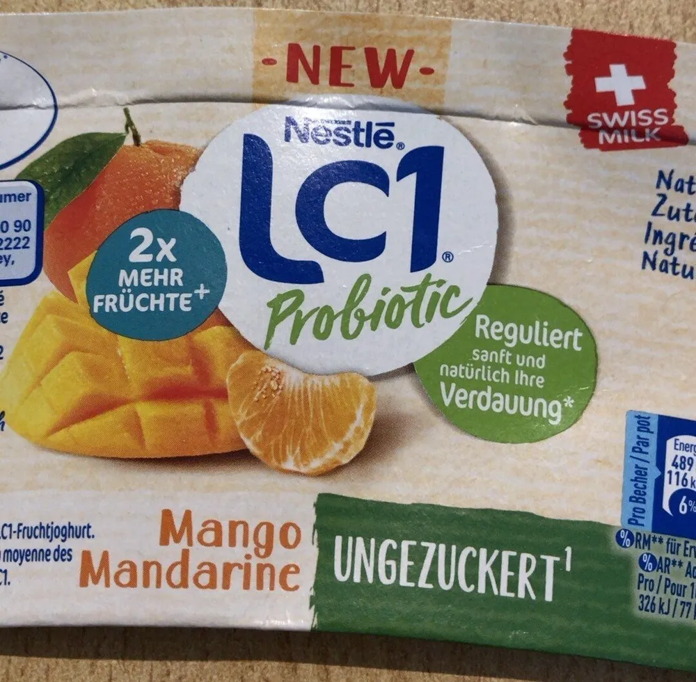 Lc1 probiotic mango mandarine