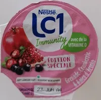Yogourt LC1 grenade-cranberries & baies d'aronia