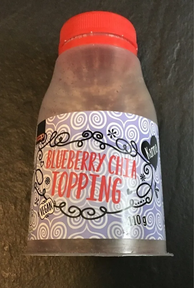 Coop Blueberry Chia Topping