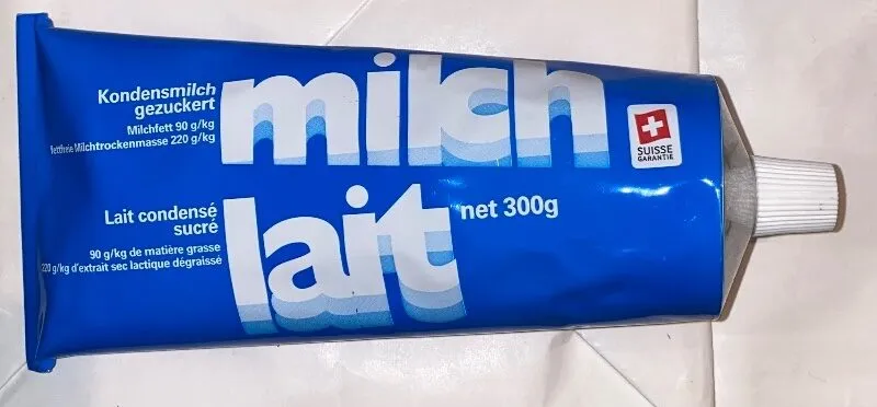 Lait condensé sucré