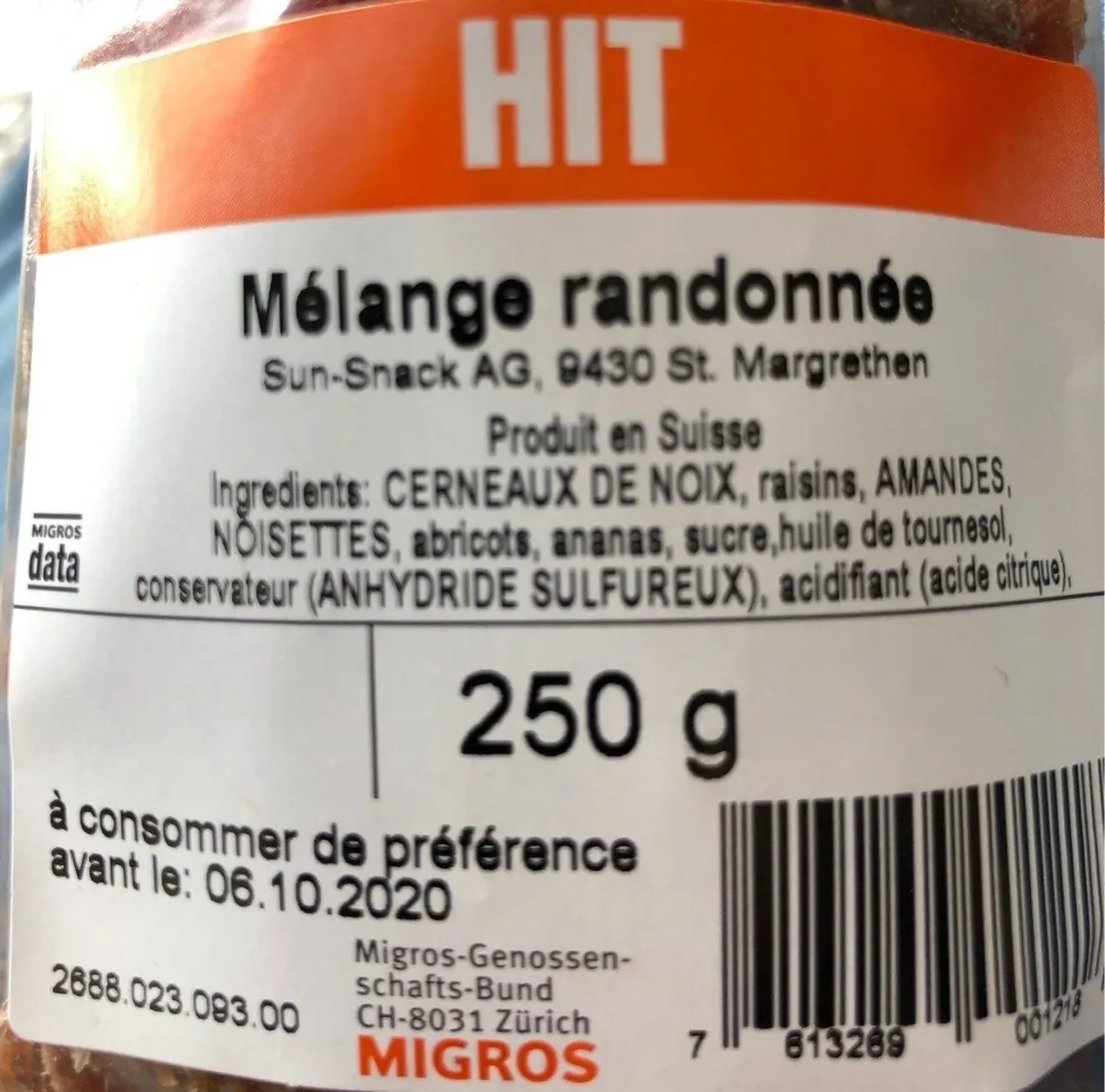 Mélange randonnée