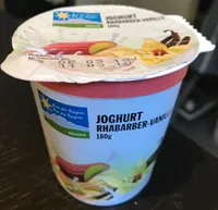 Joghurt Rhabarber Vanille