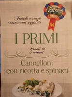 Cannelloni con ricotta e spinaci