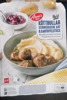 Boulettes de viande avec purée