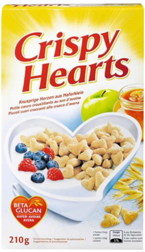 Crispy hearts