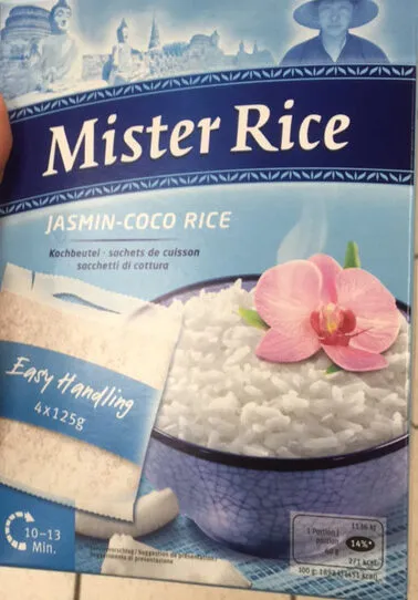 Jasmin-Coco Rice sachets de cuisson