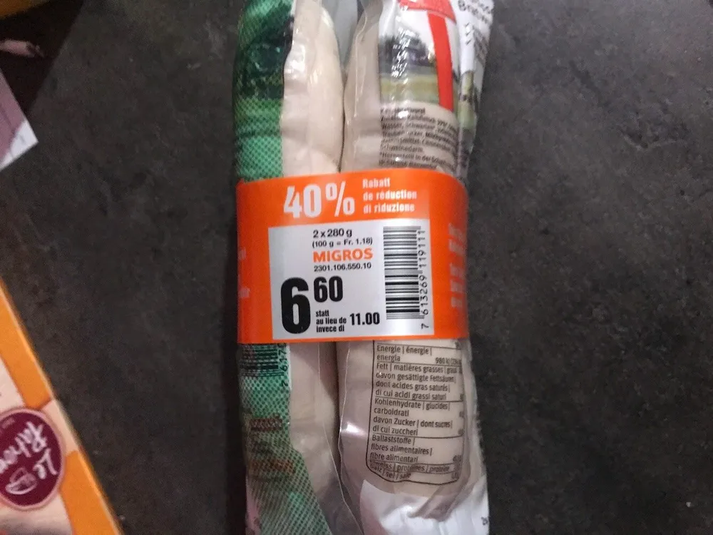 Kalbsbratwurst Spezial