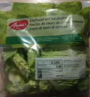 Kopfsalat mit Herzblätter