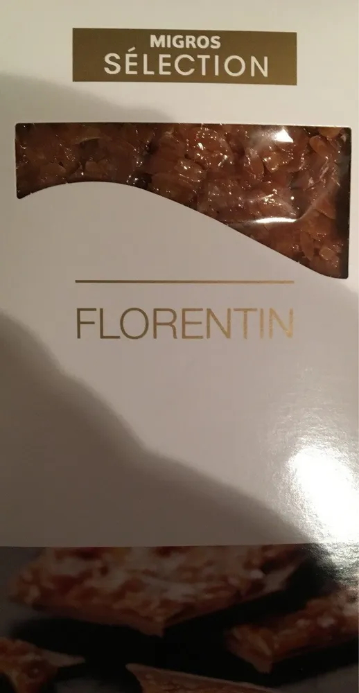Florentin Chocolat au lait avec fond aux amandes