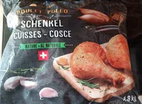 Cosce di pollo al naturale
