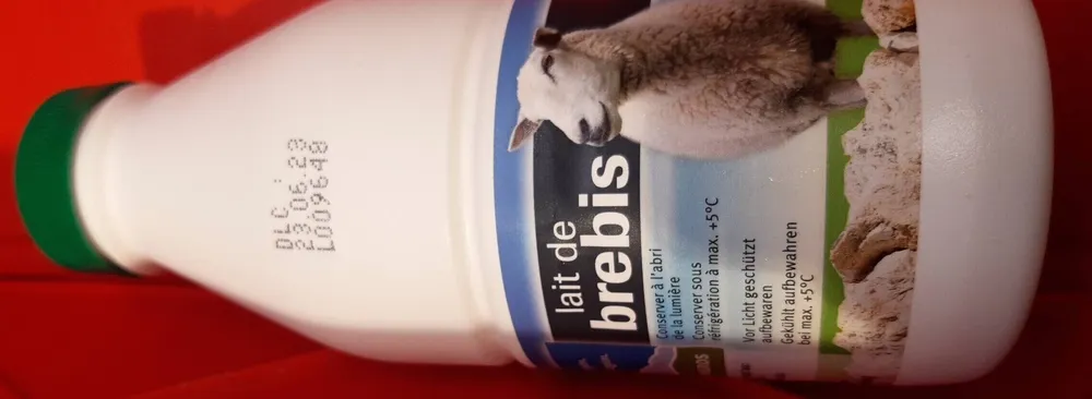 Lait de brebis entier pasteurisé