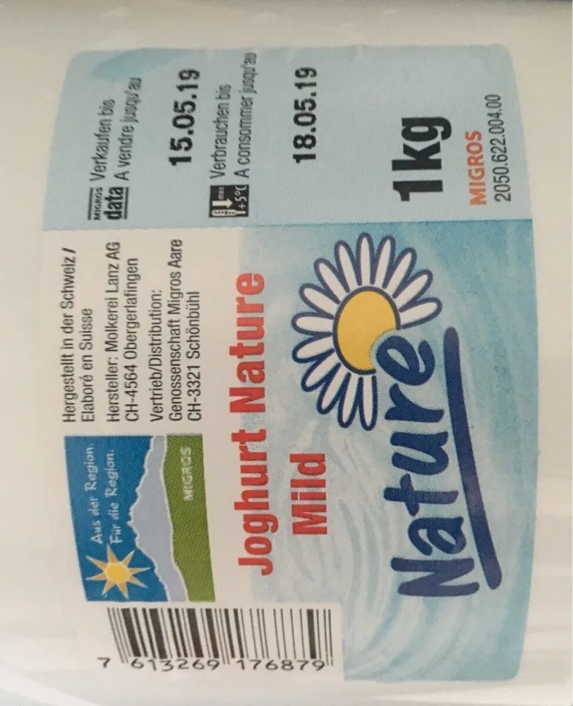 Yogourt nature mild
